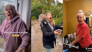 SCARE CAM Priceless Reactions😂144  Impossible Not To Laugh🤣🤣TikTok Honors [upl. by Akeirahs695]