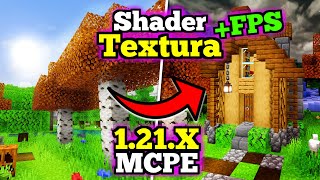 🟢El MEJOR SHADER para MCPE 121X  Shaders para Bajos Recursos 121x  Windows y Android [upl. by Canning]