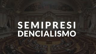 Semipresidencialismo o que é [upl. by Aihsyn]