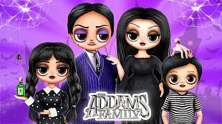 The Addams Family  31 LOL OMG DIYs [upl. by Kehsihba]