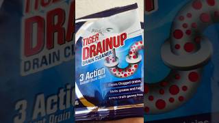 Drain Cleaner  Tiger Drainup drain cleaner shortfeed shortsfeed [upl. by Aivatco]