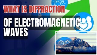 What is Diffraction of ElectroMagnetic waves  What is diffraction of a wave simple definition [upl. by Muirhead]