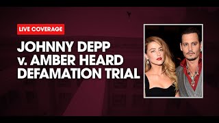 WATCH LIVE Johnny Depp v Amber Heard Defamation Trial Day 22 [upl. by Soinski]