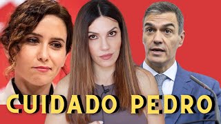 AYUSO VA A MUERT3 A POR PEDRO SÁNCHEZ [upl. by Znieh]