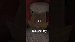 Padlock key granny chapter 2 granny granny2 gamingshorts shorts [upl. by Anidal]