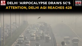 ET Now  Breaking News Amicus Curiae Seeks Urgent Hearing Petitioner Flags Delhis Severe AQI [upl. by Cacka727]