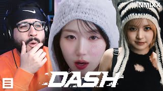 Reaction to NMIXX DASH MV [upl. by Anirazc614]