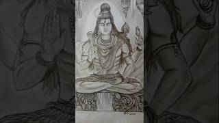 Har har Mahadev 🙏shorts art mahadev mahadevdrawing viralshorts ytshorts [upl. by Onitsuj56]