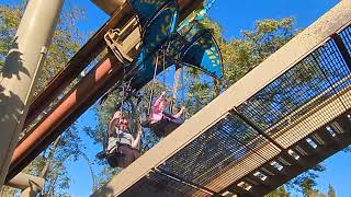 Pteranodon Flyers in Jurassic Park World at Universals Islands Of Adventure Florida  February 2024 [upl. by Eiramasil644]