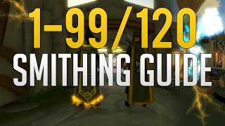 Runescape 3  199120 Smithing guide 2020 [upl. by Meyer]