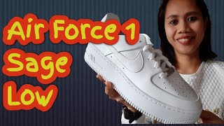 UNBOXING NIKE Air Force 1 Sage Low  Mamashark Vlogs [upl. by Bride210]