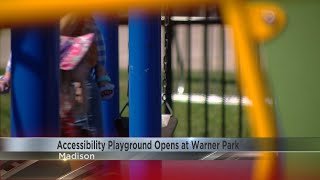 New Madison playground designed to be accessible for everybody [upl. by Mota]