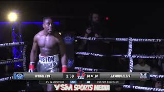 Rashidi Ellis Defeats Mykal Fox in Team Combat League [upl. by Heiskell]