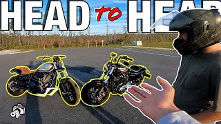 Sportster 1200 vs Yamaha Bolt  An HONEST Review [upl. by Wendelin]