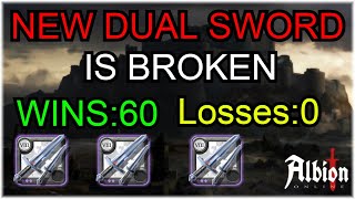 🔥New Dual Sword IS OP🔥  wins 60 losses0  Albion Online PvP [upl. by Katharina]