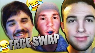 El Chapo Messi y Wigetta  FACE SWAP LIVE [upl. by Arimihc]