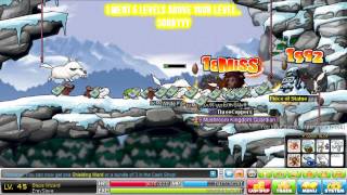 Maplestory Chaos Blaze wizard training guide 30 to 70 [upl. by Ahsienom]