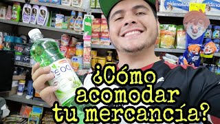 ¿Cómo acomodar tus productos en la tiendita de abarrotes tienda abarrotes [upl. by Ibmab993]