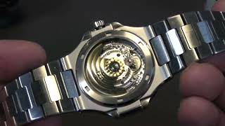 Lets examine this Patek Philippe Nautilus quotSuperclonequot fake then SMASH it [upl. by Eirod]