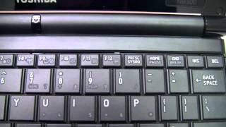 Hands On Toshiba NB500 Netbook with A Sporty Finish [upl. by Golub]