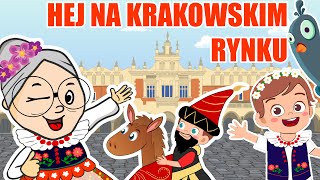 Hej na krakowskim rynku  Klusie Tuptusie  dla dzieci  Lajkonik Kraków [upl. by Alon766]