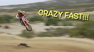 GOING AS FAST AS I CAN ON A DIRT BIKE [upl. by Thurlow]