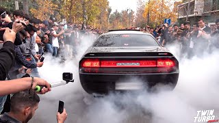 SUPERCARS Leaving Car Meet CHILE 2019  Acceleration amp burnouts [upl. by Siegel]