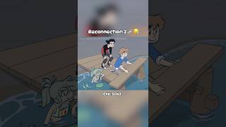 Reconnection 3 🪚🫂 webtoon s0s2 thelittemermaid funnycomics [upl. by Elon]