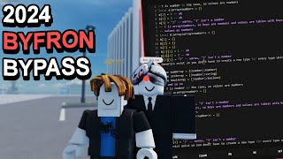 Roblox Exploit Showcase  2024 Byfron Bypass  Serversided [upl. by Ethbinium]