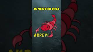 AKREPI  Horoskopi ditor 15 nentor 2024 [upl. by Elatsyrk746]