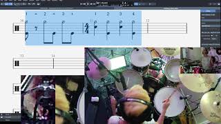 Needing Getting OK GO drum cover Ronald Poon [upl. by Damal]