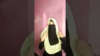 Hijab With Niqab tutorial 2024 Niqab Tutorial Full Coverage viral shorts trending hijabtutorial [upl. by Mota]