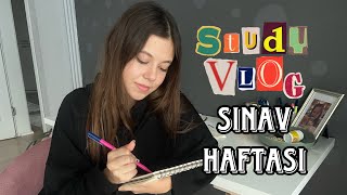 ÖDEV VLOG  Sınav Haftası Yazılı 10Sınıf Günlüğü Ders Çalışma Rutini Tuana Zeybek [upl. by Idram]