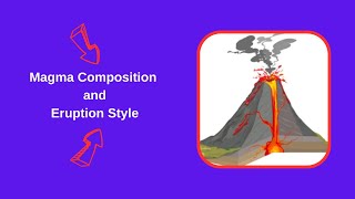 Magma Composition and Eruption Style [upl. by Slack552]