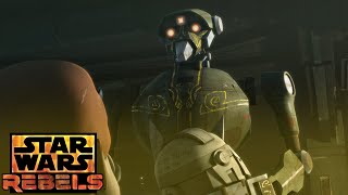 ALL Tactical Droid General Kalani Scenes  Star Wars Rebels The Last Battle of the Clone Wars [upl. by Faletti]