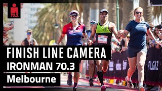 2024 Qatar Airways IRONMAN 703 Melbourne  Finish Line Camera [upl. by Alla]