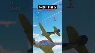 The P400 is the best ⚠️Change my mind ⚠️ warthunder planes ww2 clips [upl. by Kassey840]