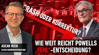 Crash oder Korrektur  hat Jerome Powell die Märkte gestürzt [upl. by Brit]