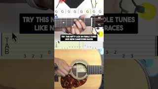 Cool Guitar Lick for Bluegrass Fiddle Tunes [upl. by Ausoj157]