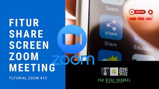 Memaksimalkan Fitur Share Screen Zoom Meeting [upl. by Badr]