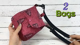 2 Different Bags for Different Occasions Step by Step Tutorial [upl. by Stinky]