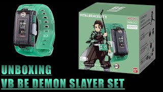 Unboxing Vital Bracelet DEMON SLAYER SPECIAL SET 鬼滅の刃 [upl. by Vincents]