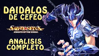 DAIDALOS DE CEFEO ANALISIS COMPLETO CABALLERO ROTO Saint Seiya Awakening [upl. by Orecic113]