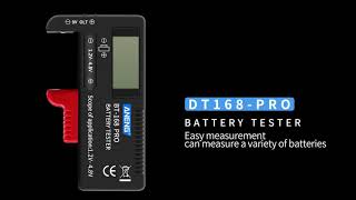 How to use Battery Voltage Tester ANENG BT168 PRO [upl. by Noreik]