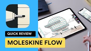 Moleskine Flow for iPad  2019 Review  Features Pricing amp Opinions [upl. by Veradia]