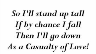 Jessie J  Casualty Of Love Lyrics [upl. by Suedaht]