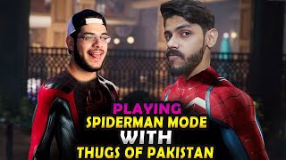 Playing SPIDERMAN MODE IN PUBG MOBILE With ExtraThugs  Khati Mithi [upl. by Yelhs]