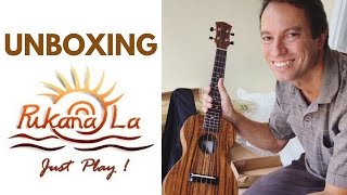 Unboxing PukanaLa Ukuleles [upl. by Enylekcaj]