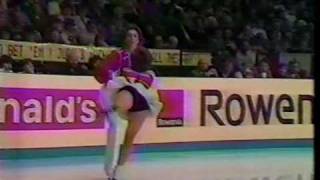 Bestmianova amp Bukin Бестемьянова и Букин URS  1984 Worlds Championships Ice Dancing FD US CBS [upl. by Nilek]