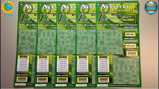 750K PRIZE MYSTERY CROSSWORD SCRATCH OFF TICKETS [upl. by Ycnahc]